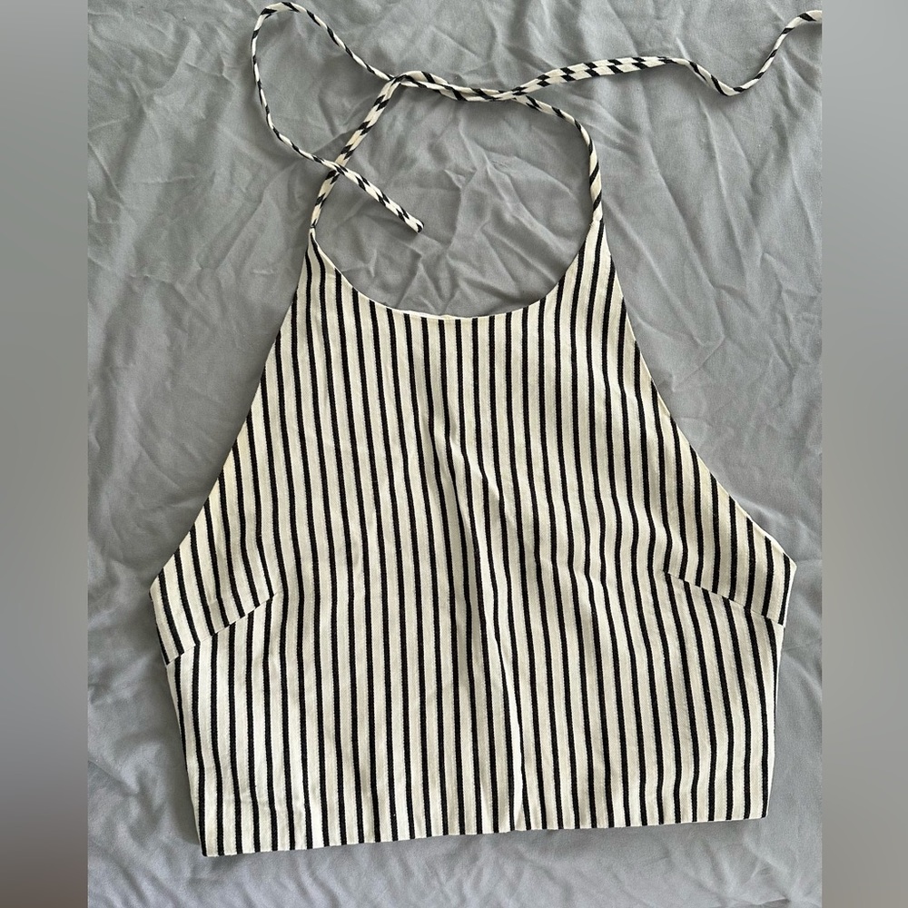 Alice and Olivia Halter Neck Top